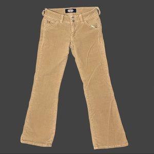 🤎 just USA vintage y2k corduroy low waisted tan/beige bootcut jeans size 0